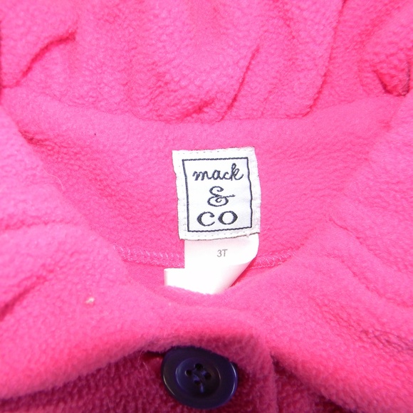 Girls 3T fleece coat - Picture 4 of 6